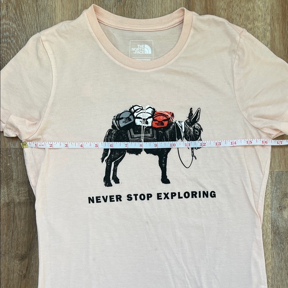 The North Face Light Peach Donkey Graphic Tee Size S - Picture 7 of 15